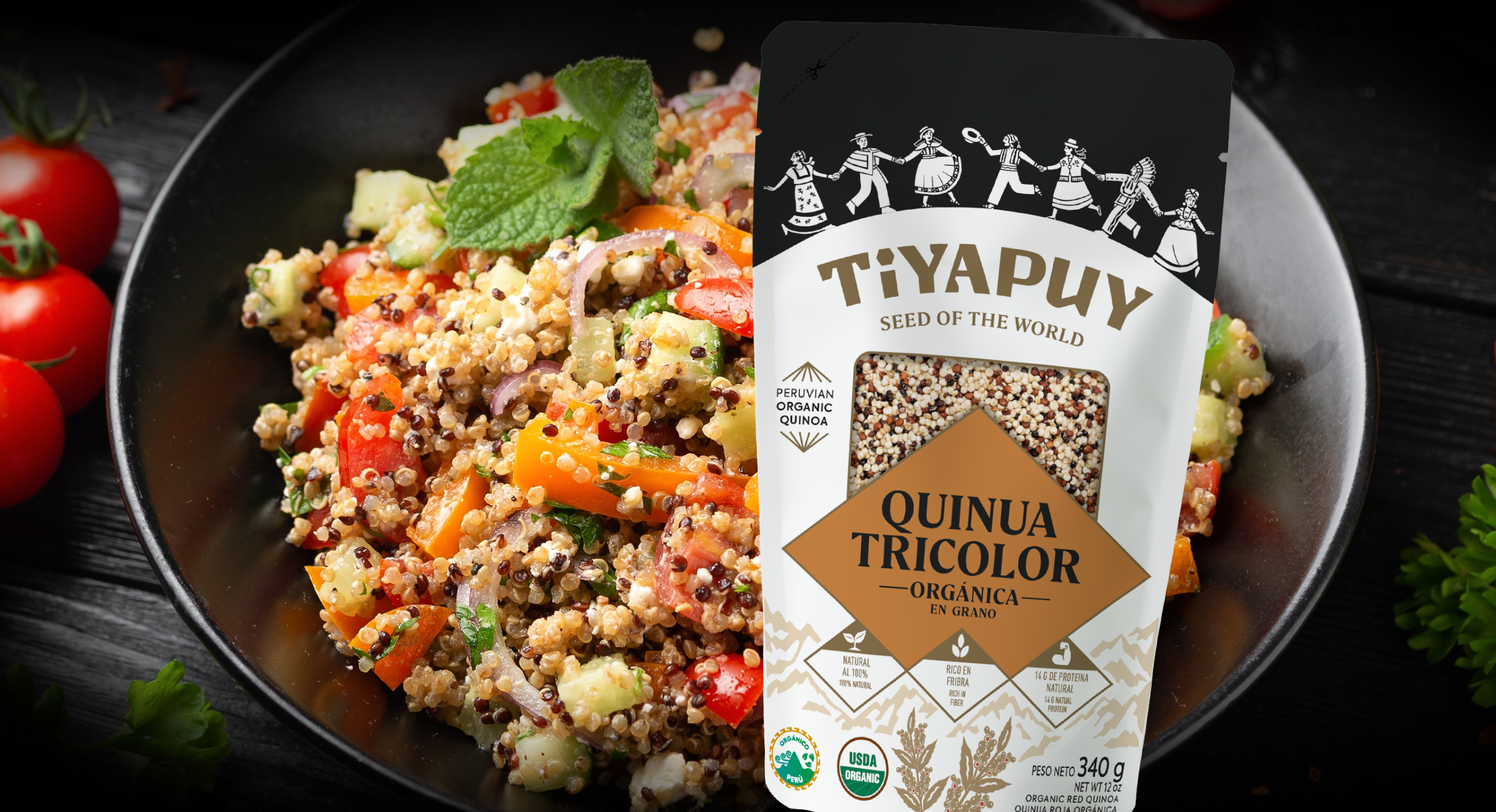 QUINUA ORGÁNICA TRICOLOR